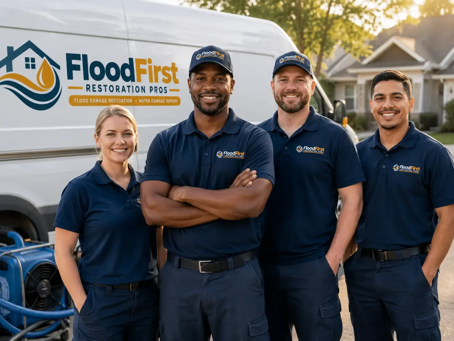 Flood Damage Restoration company in Bourg, LA
